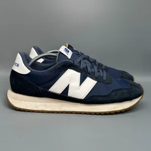 New Balance 237 Men's 12 Blue White Running Athletic Sneakers Lace Up Low Top