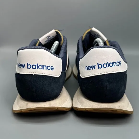 New Balance 237 Men's 12 Blue White Running Athletic Sneakers Lace Up Low Top