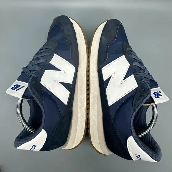 New Balance 237 Men's 12 Blue White Running Athletic Sneakers Lace Up Low Top