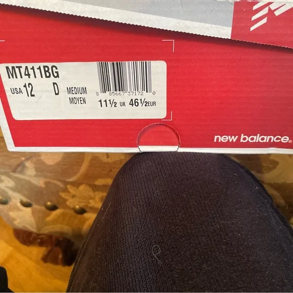 New Balance 411 All Terrain shoes Size 12 New in Box, Black