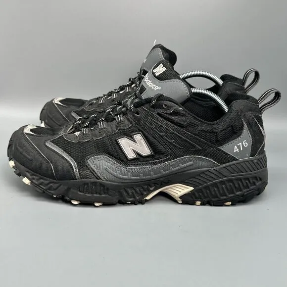New Balance 476 Mens 11.5 Black Athletic Running Sneaker Lace-Up Low Top Classic