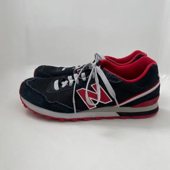 NEW BALANCE 515 Classic Low Top Black/Red Sneakers Running Shoes 11.5