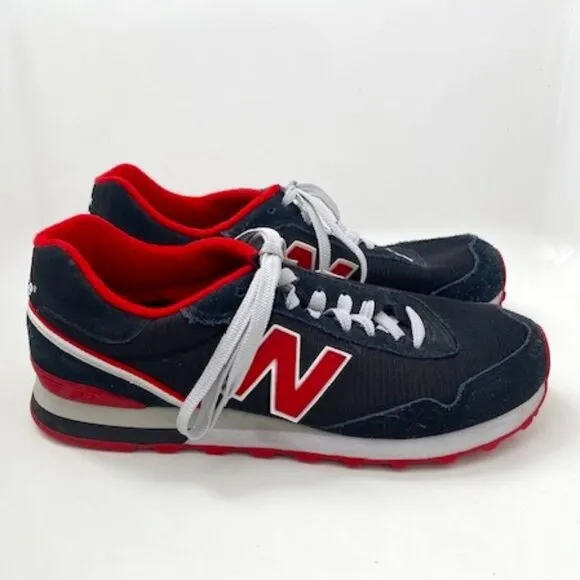 NEW BALANCE 515 Classic Low Top Black/Red Sneakers Running Shoes 11.5