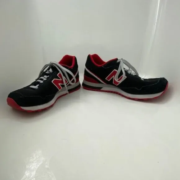 NEW BALANCE 515 Classic Low Top Black/Red Sneakers Running Shoes 11.5
