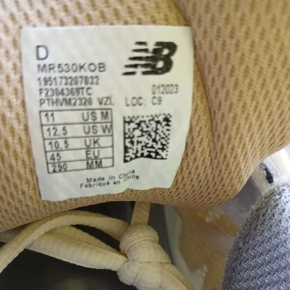 New Balance 530 Running Shoes - Gray and White