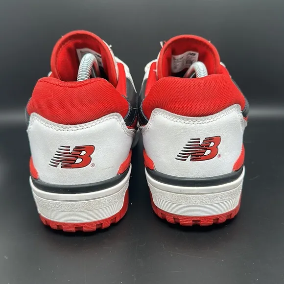 New Balance 550 Red White Basketball Shoes BB550SE1 Men's Size 11D