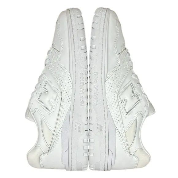New Balance 550 Triple White BB550WWW Low Top Sneakers Ortholite NWT