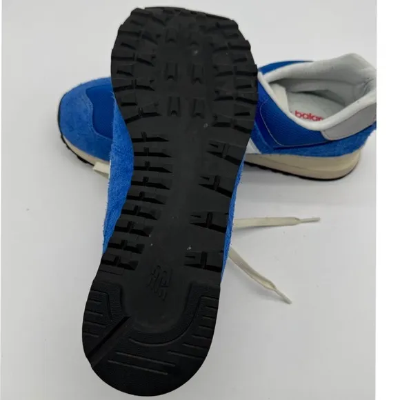 New Balance 574 Blue Suede Sneakers Classic‎ Retro Running Shoes