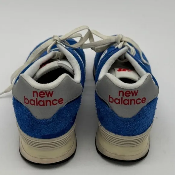 New Balance 574 Blue Suede Sneakers Classic‎ Retro Running Shoes