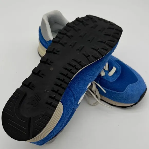 New Balance 574 Blue Suede Sneakers Classic‎ Retro Running Shoes