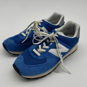 New Balance 574 Blue Suede Sneakers Classic‎ Retro Running Shoes