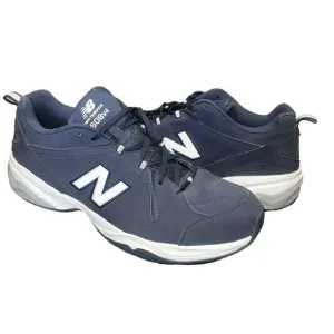 New Balance 608v4 Mens 18 Running Shoes Navy White MX608CV4 Low Top Lace Up