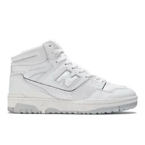 New Balance 650R White Gray Cream Leather Shoes Men's Size 9.5 High Top Sneaker