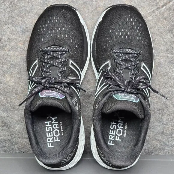 New Balance 880V11‎ Womens 9.5 Running Shoes Black Low Top Lace Up W880E11