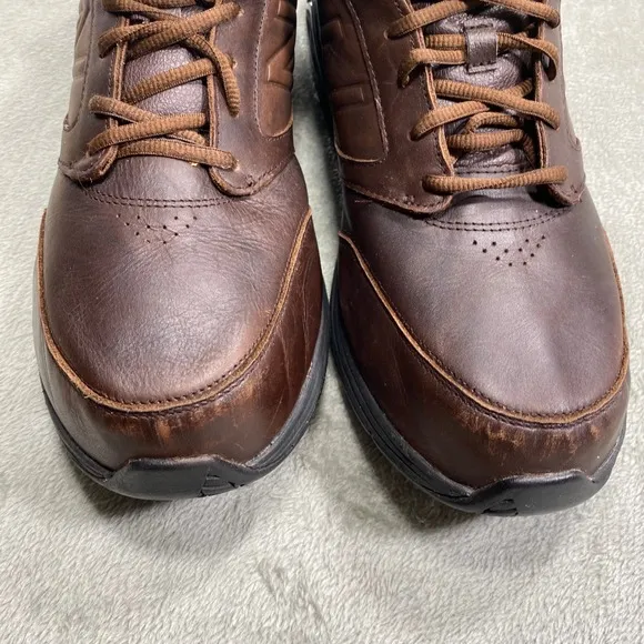 New Balance 928v2 Brown Leather Walking Shoes Men's 13 2E Wide Motion Control