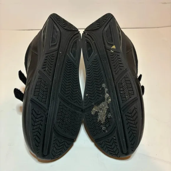 New Balance 928v3 Hook Loop Leather Sneakers Mens Size 11 4E Comfort Shoes Black