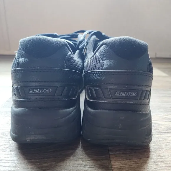 New Balance 928v3 Men's Size 13 B Black Walking Shoes Rollbar Non Marking