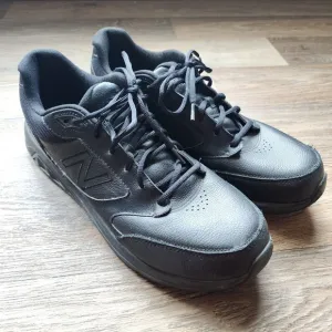 New Balance 928v3 Men's Size 13 B Black Walking Shoes Rollbar Non Marking