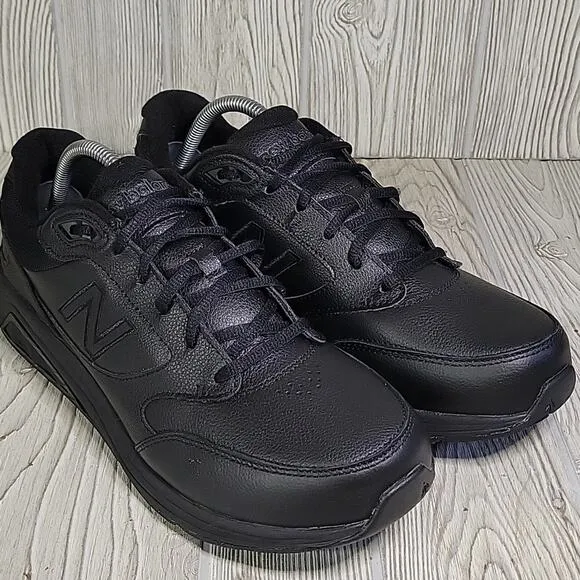New Balance 928V3 Triple Black Lace Up Walking Athletic Shoes Mens Size 10D