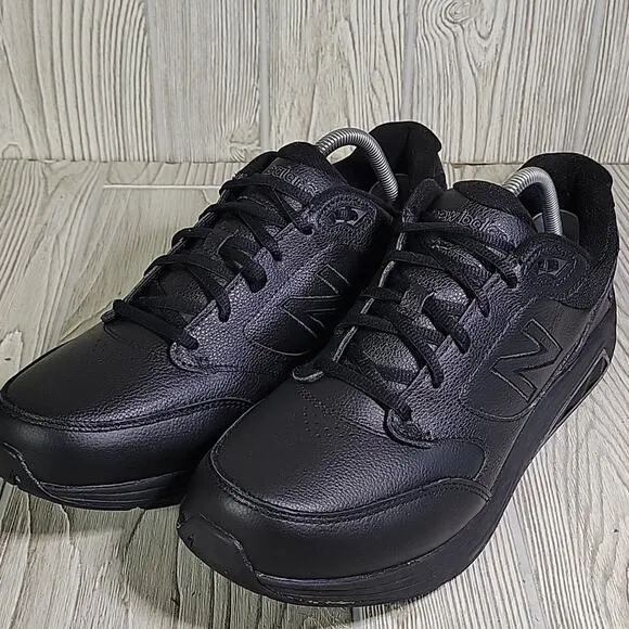 New Balance 928V3 Triple Black Lace Up Walking Athletic Shoes Mens Size 10D