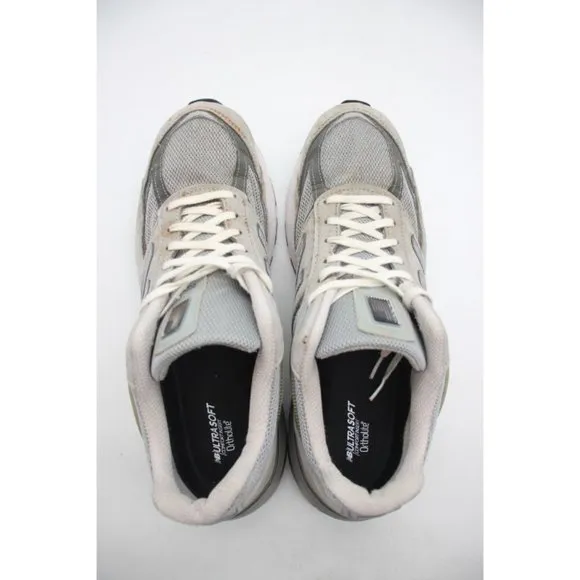 New Balance 990v5 Made in USA Men's 12 D Grey White Castlerock Shoes M990GL5