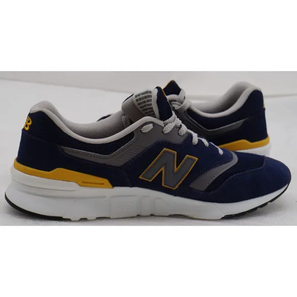 New Balance 997H Navy Blue Varsity Gold Size 11