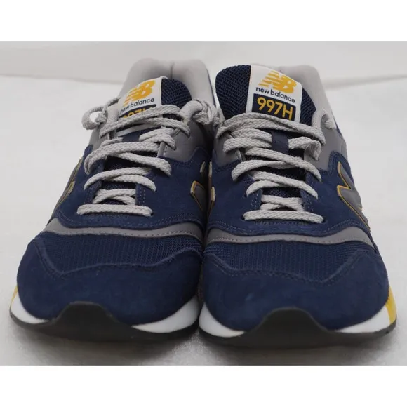 New Balance 997H Navy Blue Varsity Gold Size 11