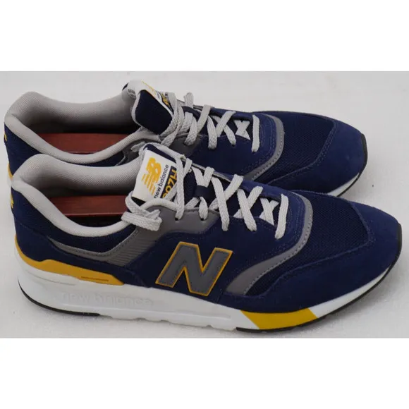 New Balance 997H Navy Blue Varsity Gold Size 11