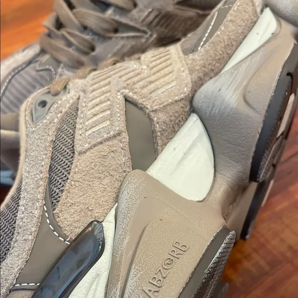 New Balance Athletic Shoes in Taupe and Gray