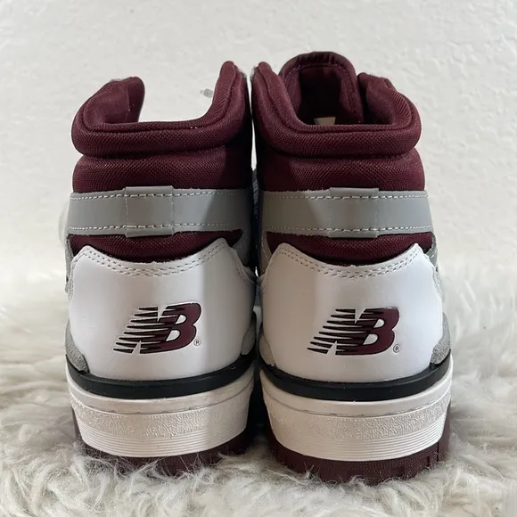 NEW BALANCE BB650RCH High Top Sneakers Men's US 13 White Basketball Shoes NEW
