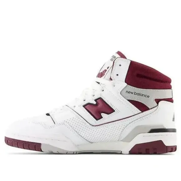NEW BALANCE BB650RCH High Top Sneakers Men's US 13 White Basketball Shoes NEW