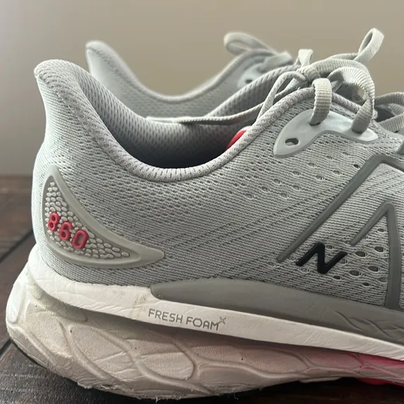 New Balance Fresh Foam 860v13 Shoes Gray Running Sneaker Size Men's 11.5