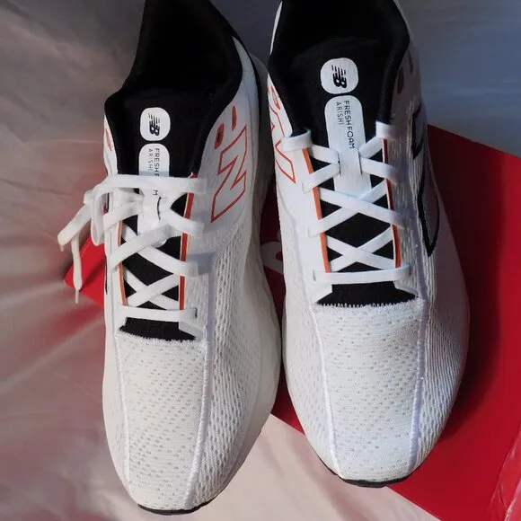 New Balance Fresh Foam Arishi V4 MARISYR4 Running Shoes White/Black Men's 12 NEW