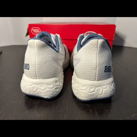 New Balance Fresh Foam X 880 V13 Running Shoes Sneaker Sea Salt/Navy M 9.5/W 11