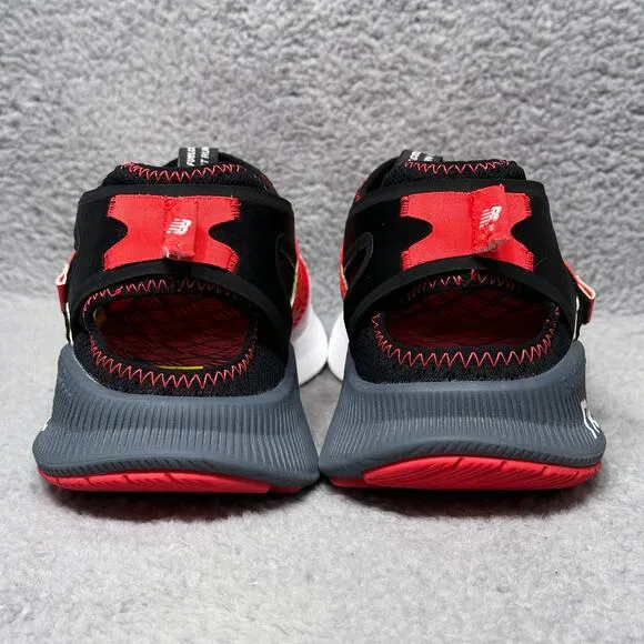 New Balance Fuel Cell Sandal 1.0 Mens Size 12 Shoes Black Energy Red RARE