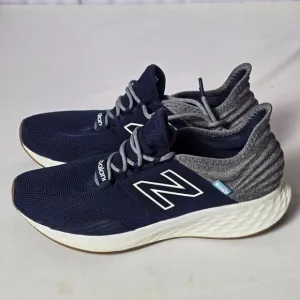 New Balance Gero Low Textile Trainers - Men's US 10 Navy Blue Running Walking