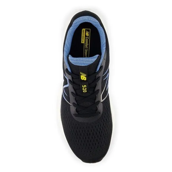 New Balance Men's 520 V8 Running Shoes Black Size 10.5 Lightweight (no shoe box)