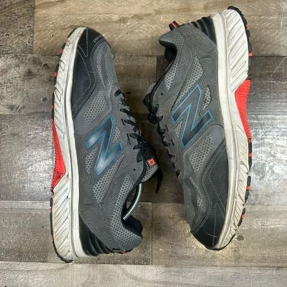 New Balance Men’s Size 12 Trail 510 V4 Athletic Running Shoes Grey All Terrain