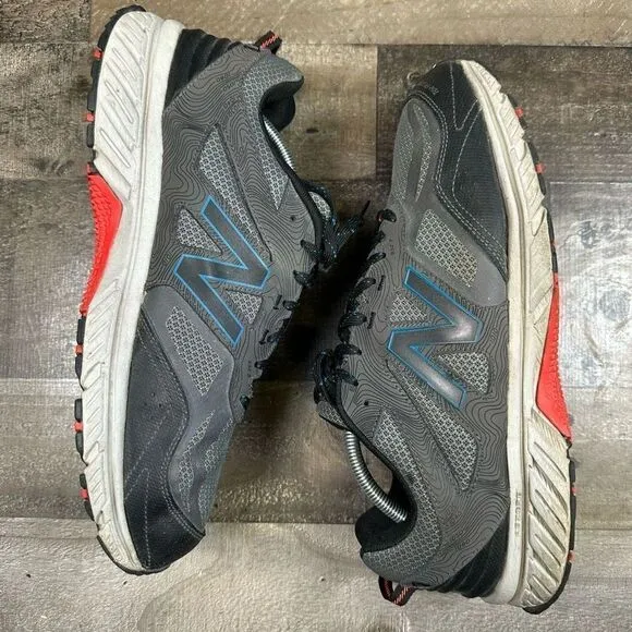 New Balance Men’s Size 12 Trail 510 V4 Athletic Running Shoes Grey All Terrain
