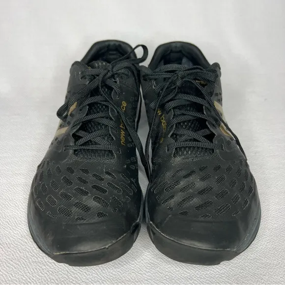 New Balance Minimus Vibram MX20GL4 Black Gold Mens Size 8.5 Running Shoes