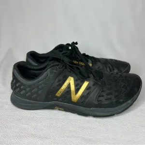 New Balance Minimus Vibram MX20GL4 Black Gold Mens Size 8.5 Running Shoes