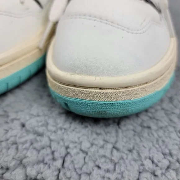 New Balance NB550 Sneaker Shoes Boys 6.5M Sea Salt Teal Low Top Lace Up