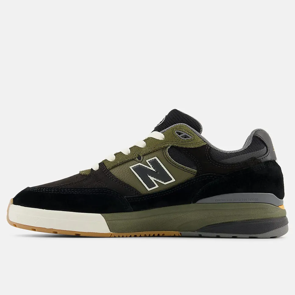 New Balance Numeric Andrew Reynolds 933 Black Olive Shoes
