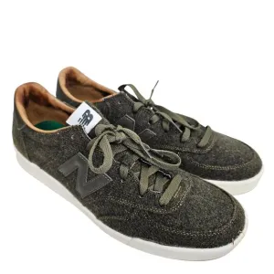New Balance Revlite Athletic Shoes Men 13 Olive Green Wool Sneakers Low Top
