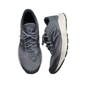 New Balance Sneaker Shoes Men Blue Grey White Size 13 Fresh Foam Lace Up Running