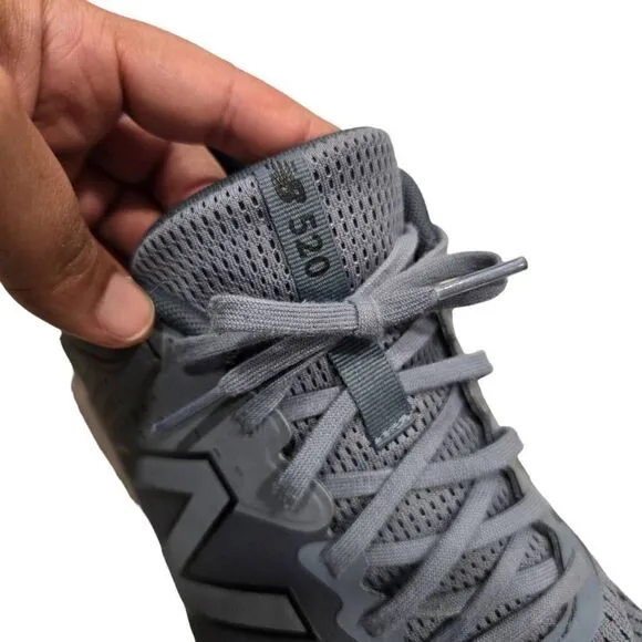New Balance Sneaker Shoes Men Blue Grey White Size 13 Fresh Foam Lace Up Running