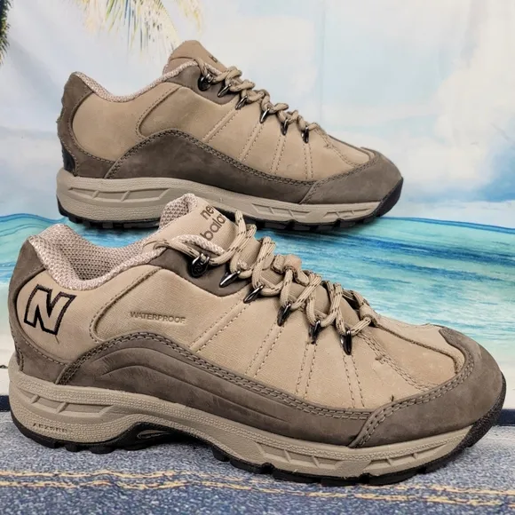 New Balance WW966BR Brown/Tan Waterproof Womens 10