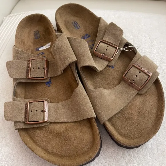NEW Birkenstock Arizona Soft Slide Sandal (Men)US 10