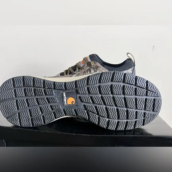 New Carhartt Men's Size 12 Wide Force 3-inch Eh Nano Toe Camo Work Sneaker Shoes