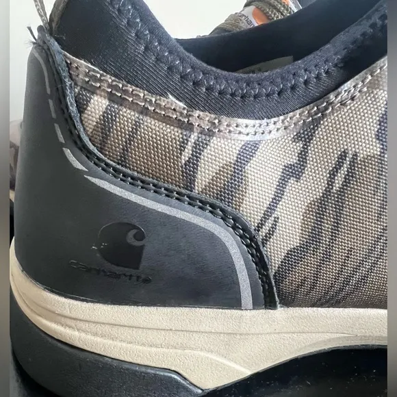 New Carhartt Men's Size 12 Wide Force 3-inch Eh Nano Toe Camo Work Sneaker Shoes